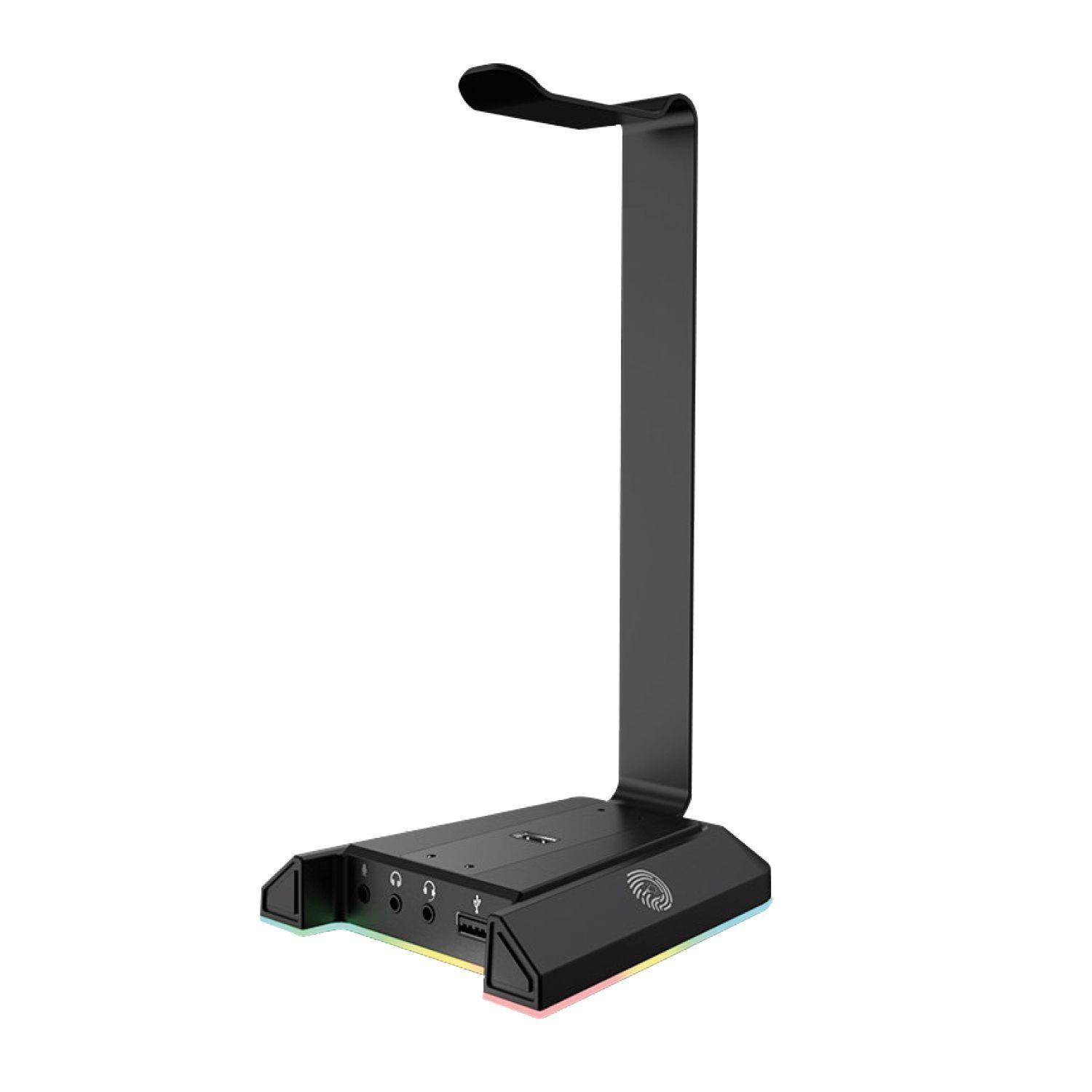 Soporte Para Audífonos Gamer Puerto Mic y Sonido Reptilex -0