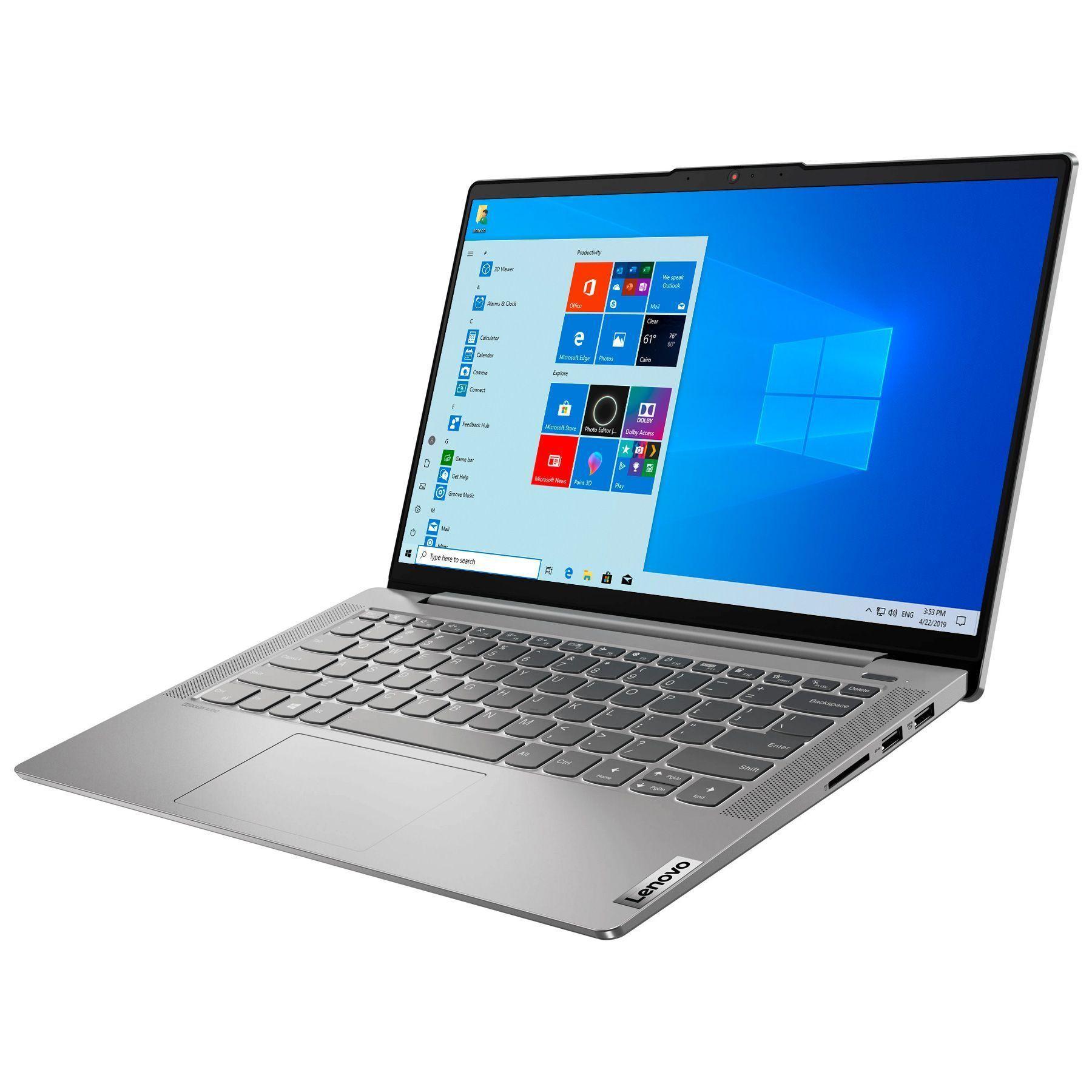 Notebook Lenovo Intel Core I3 8GB 256GB SSD 14" W10 Español-1