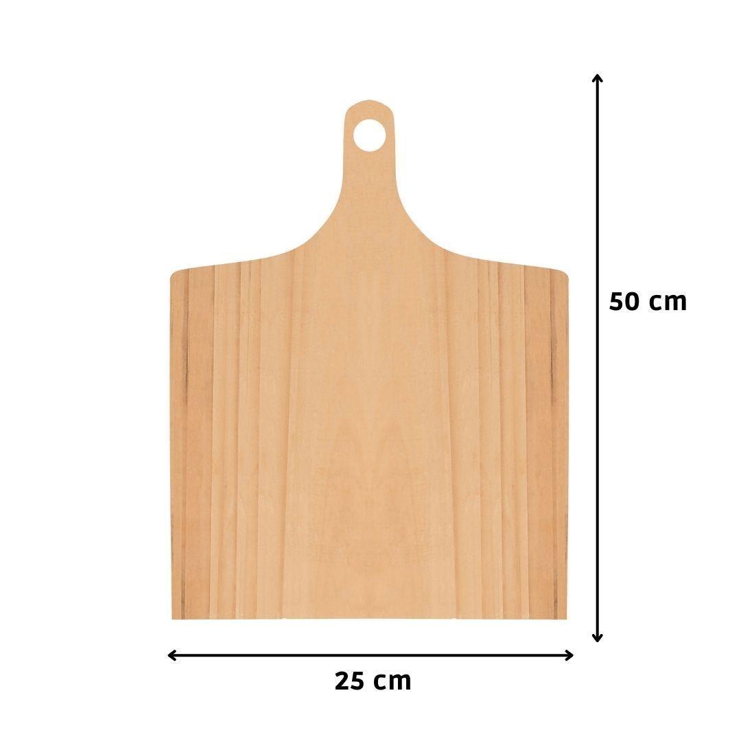 Tabla de Madera para Picar Alimentos 25x50 cm Hecho a Mano en Chile Maxima Design-2