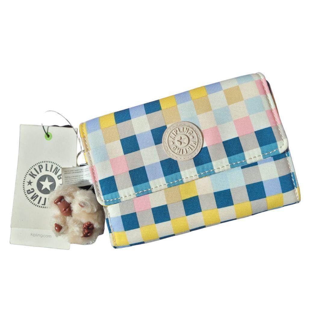 BILLETERA KIPLING MODELO PIXI WOVEN SUMMER-0