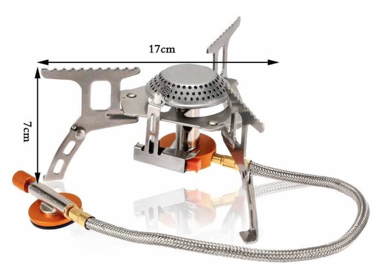 Mini Cocinilla Estufa Portátil Gas Camping Trekking 3500w-3