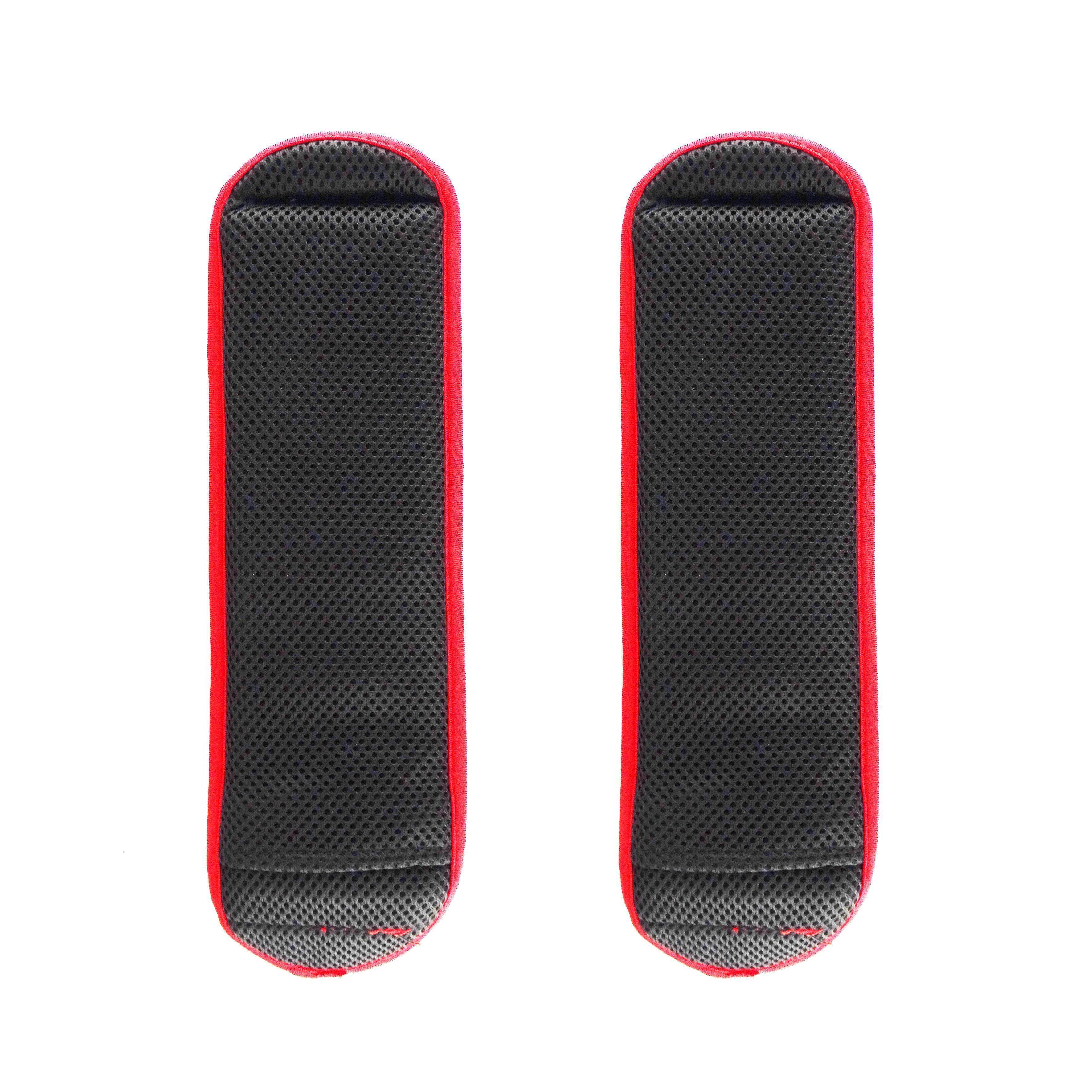 PAR PESO MUÑECAS/TOBILLOS 2 KG NEGRO-ROJO-2
