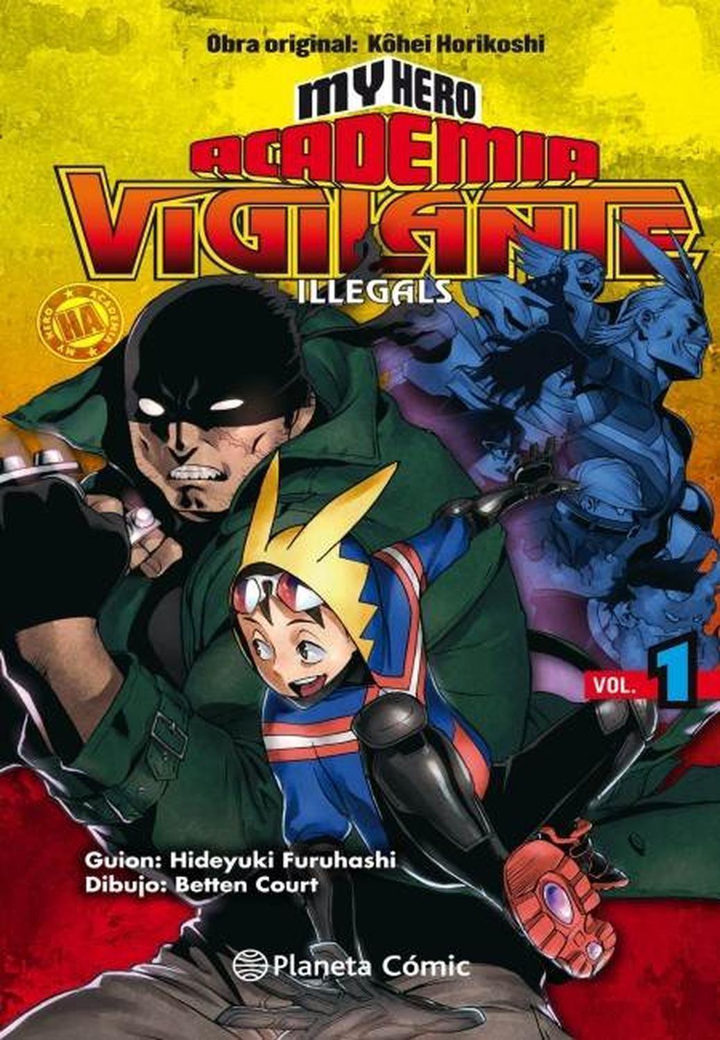 Manga My Hero Academia - Vigilante Illegals 01 - España-0