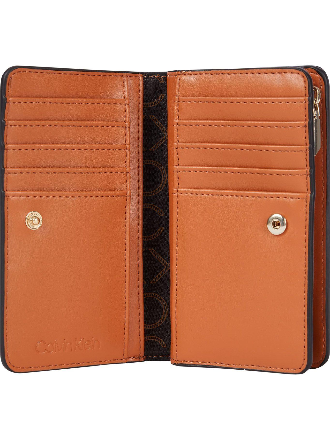 Billetera Re-Lock Billfold Café Calvin Klein Mujer-1