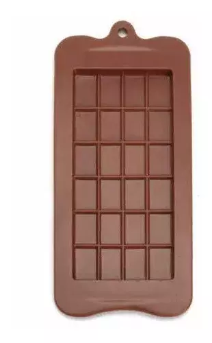 Pack X3 Moldes De Chocolate Barra De Chocolate Silicona -5