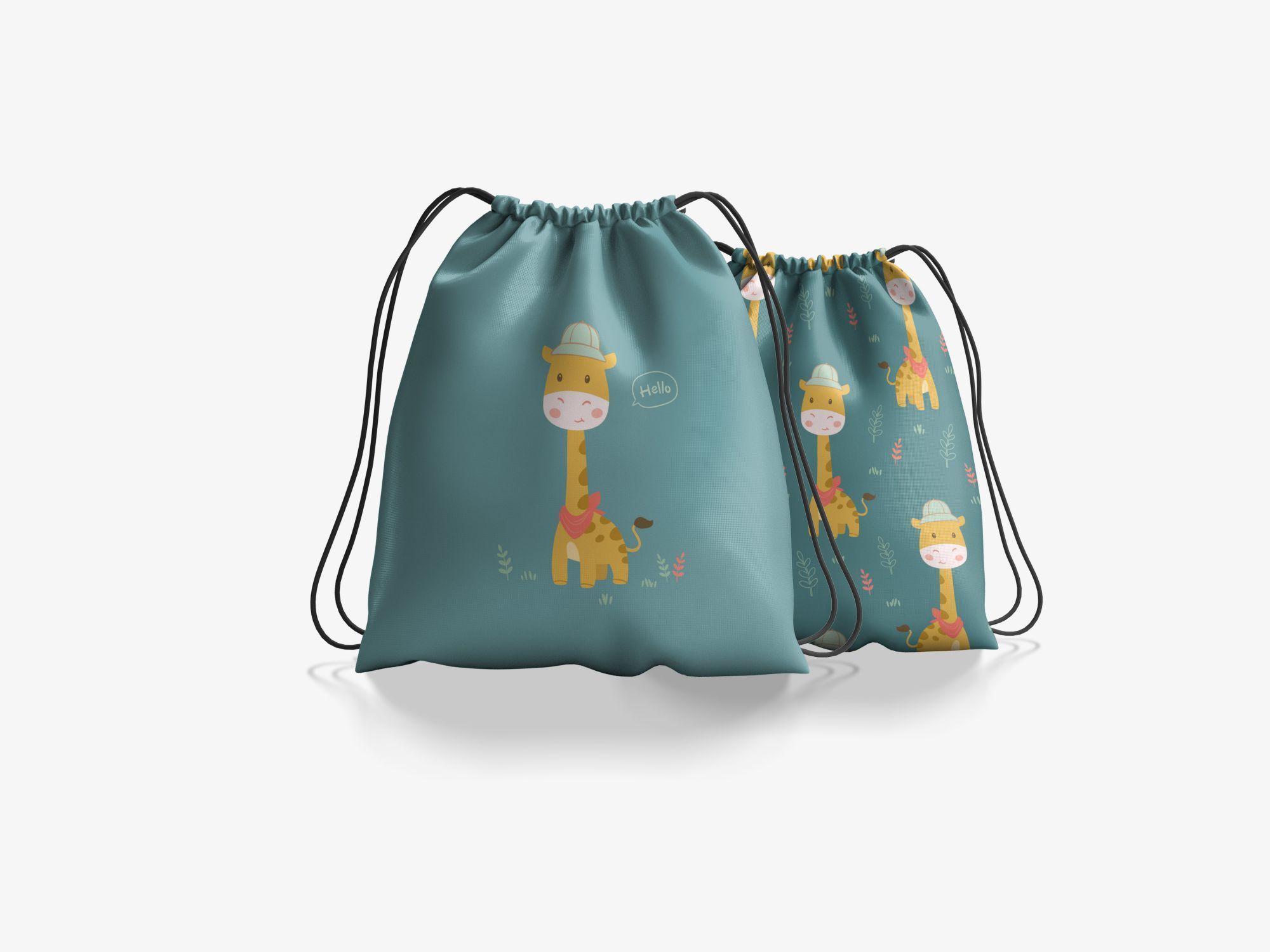 Morral infantil ANHIZ diseño Jirafa interior impermeable M22-1