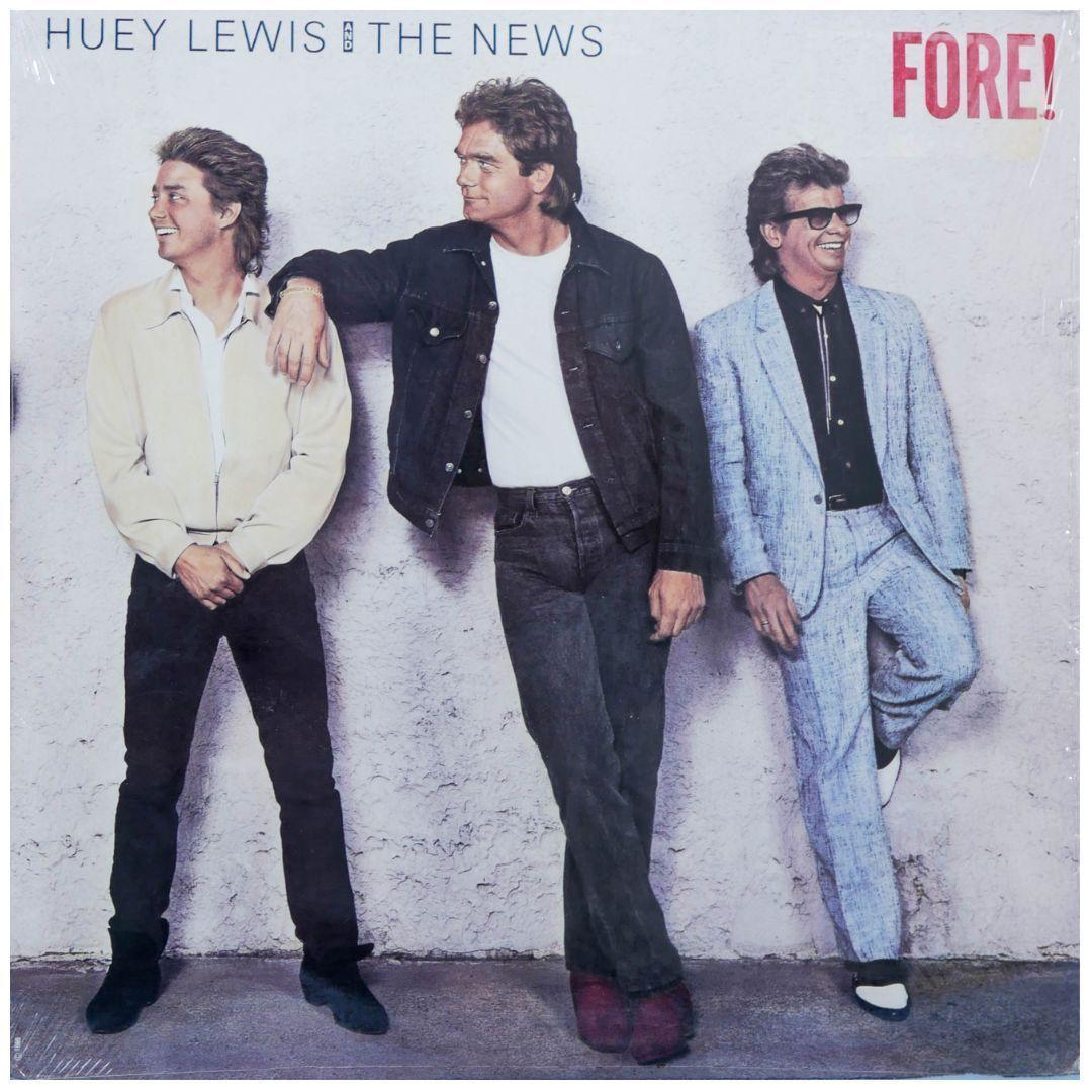 HUEY LEWIS AND THE NEWS  - FORE! VINILO USADO-0