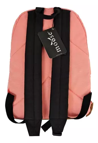 Mochila Suede Rose Colors Moose Escolar -2
