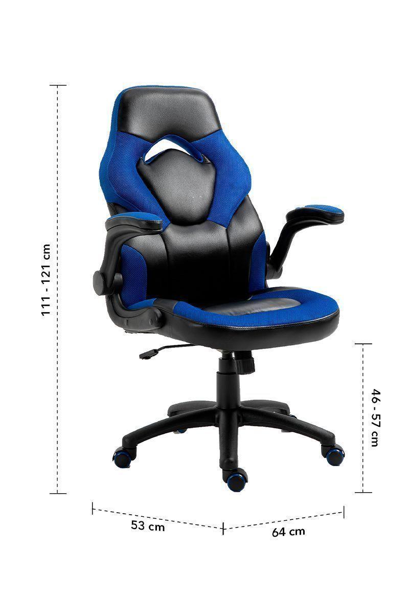 Silla Gamer Hero One Azul-2