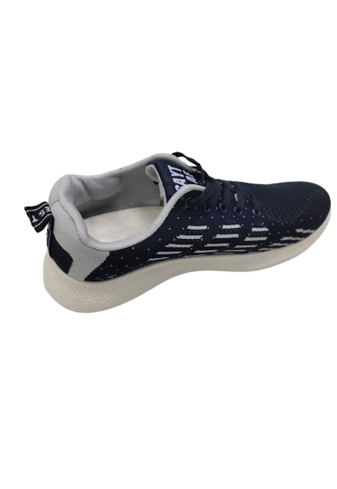 Zapatilla Hombre Azul Deportiva-1