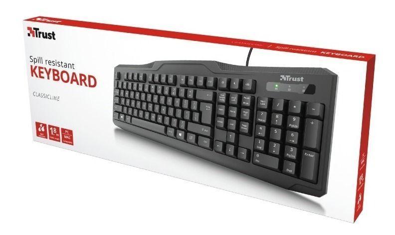 Teclado Alámbrico Classicline Trust-2