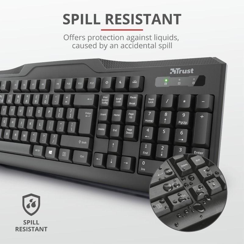 Teclado Alámbrico Classicline Trust-4