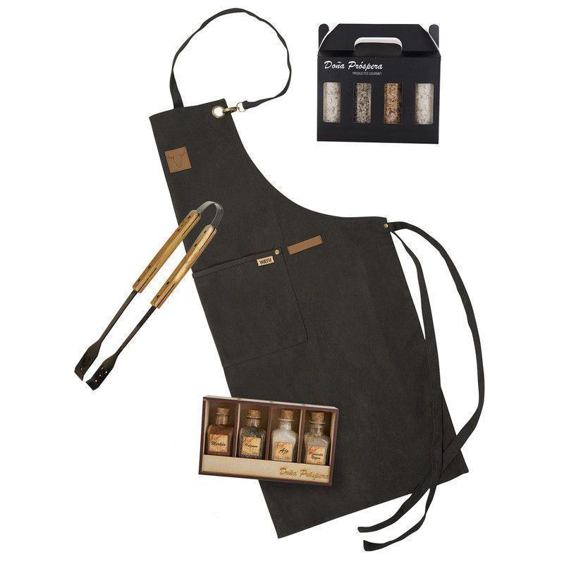 Set Parrillero 183 WAYU + Mix Sales Gourmet 4 Piezas Profesional-0