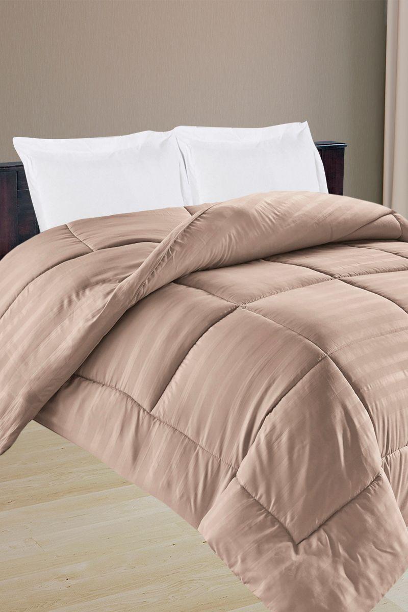 Plumón Liso 2 Plazas Beige-4