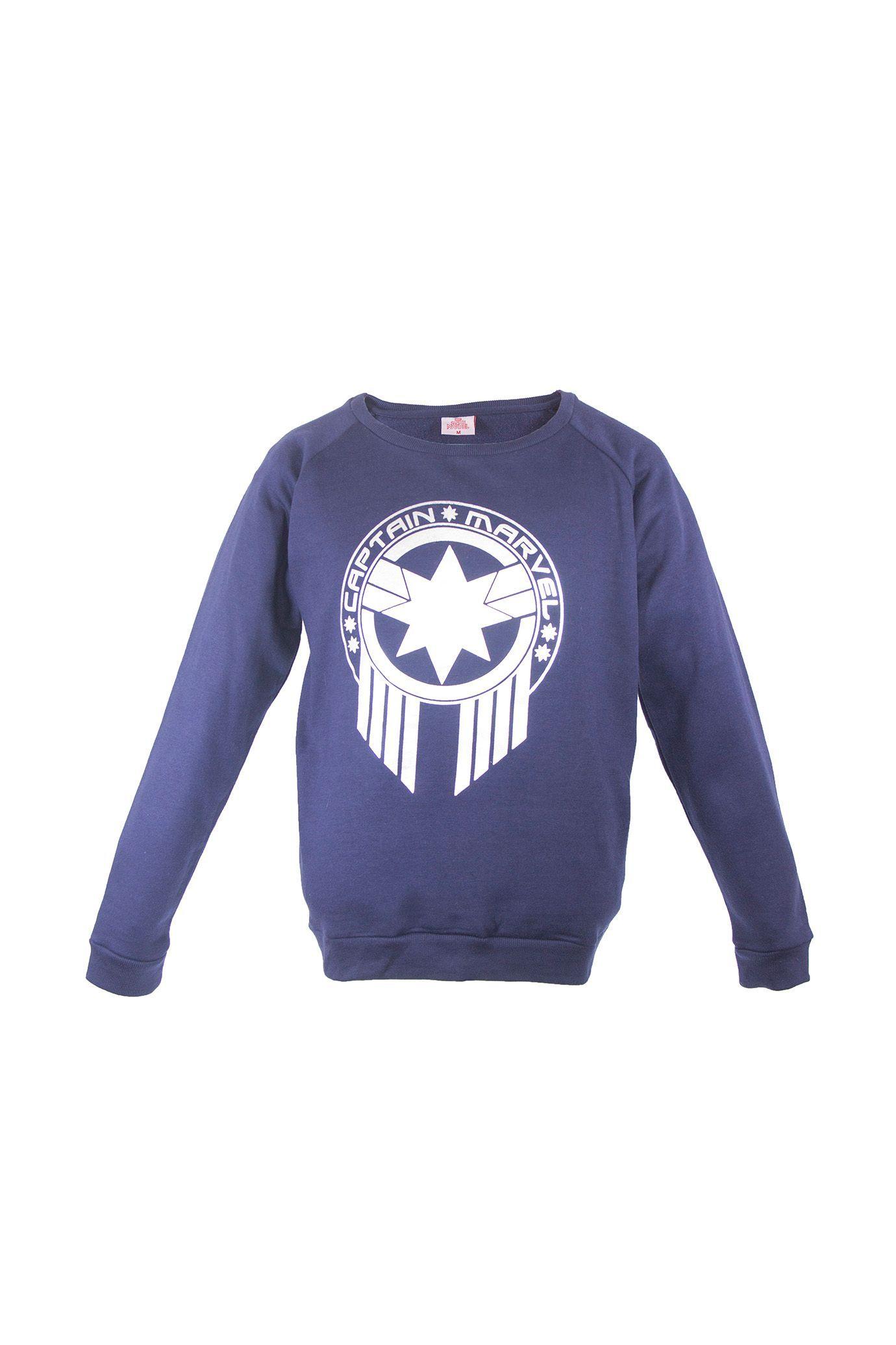 Poleron azul Capitán América -0