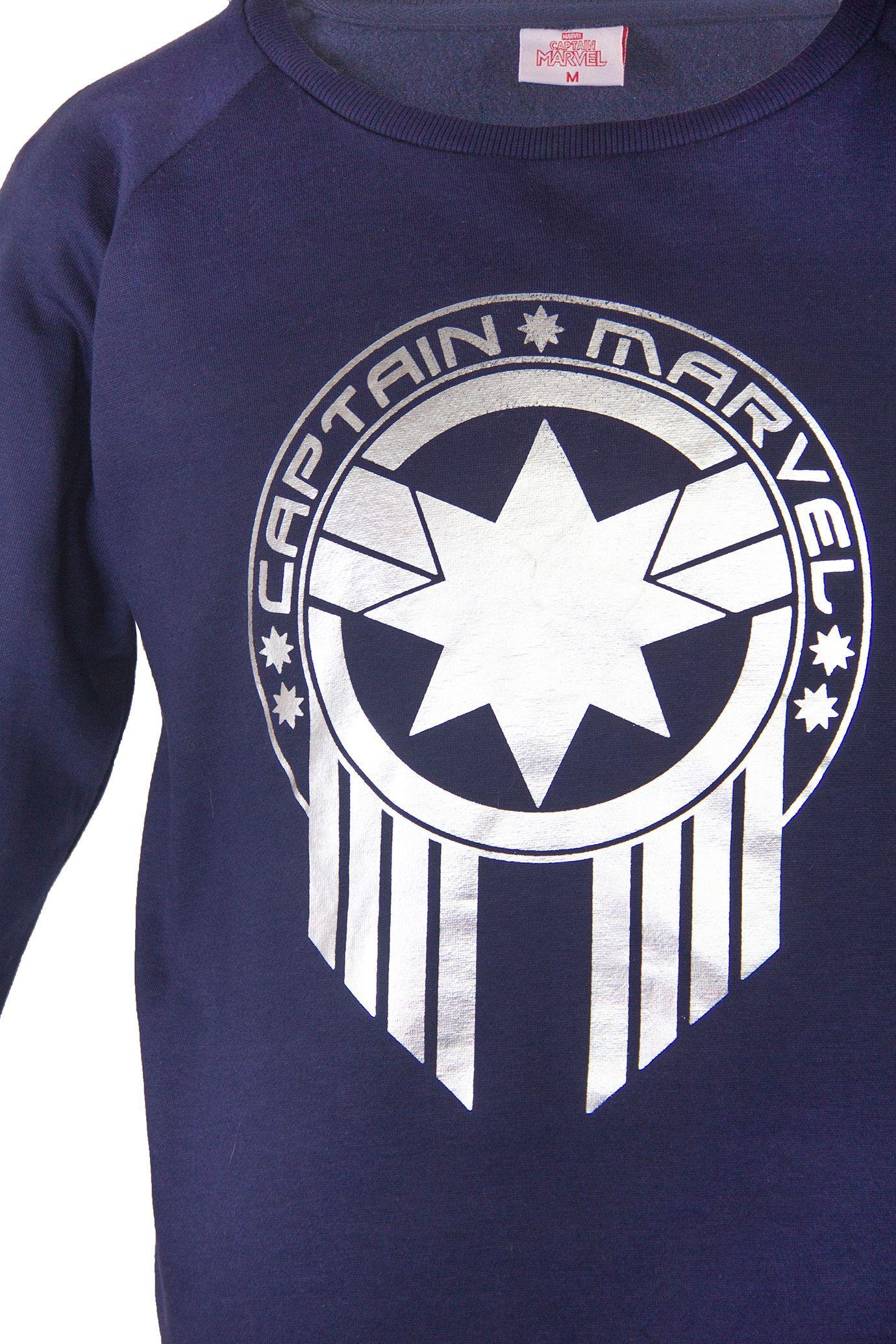 Poleron azul Capitán América -2