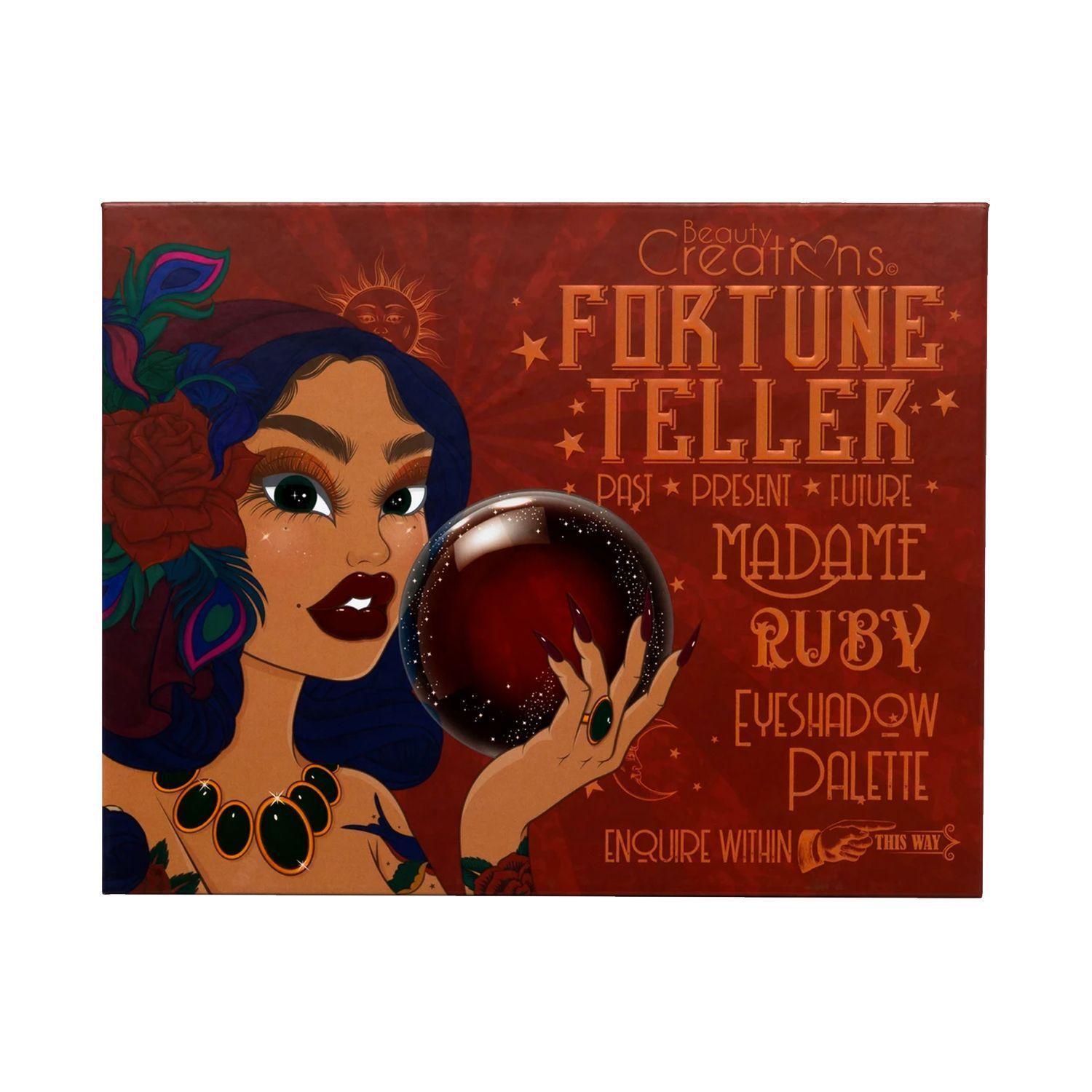 Paleta de Sombras "Madame Ruby Fortune Teller" Beauty Creations-1