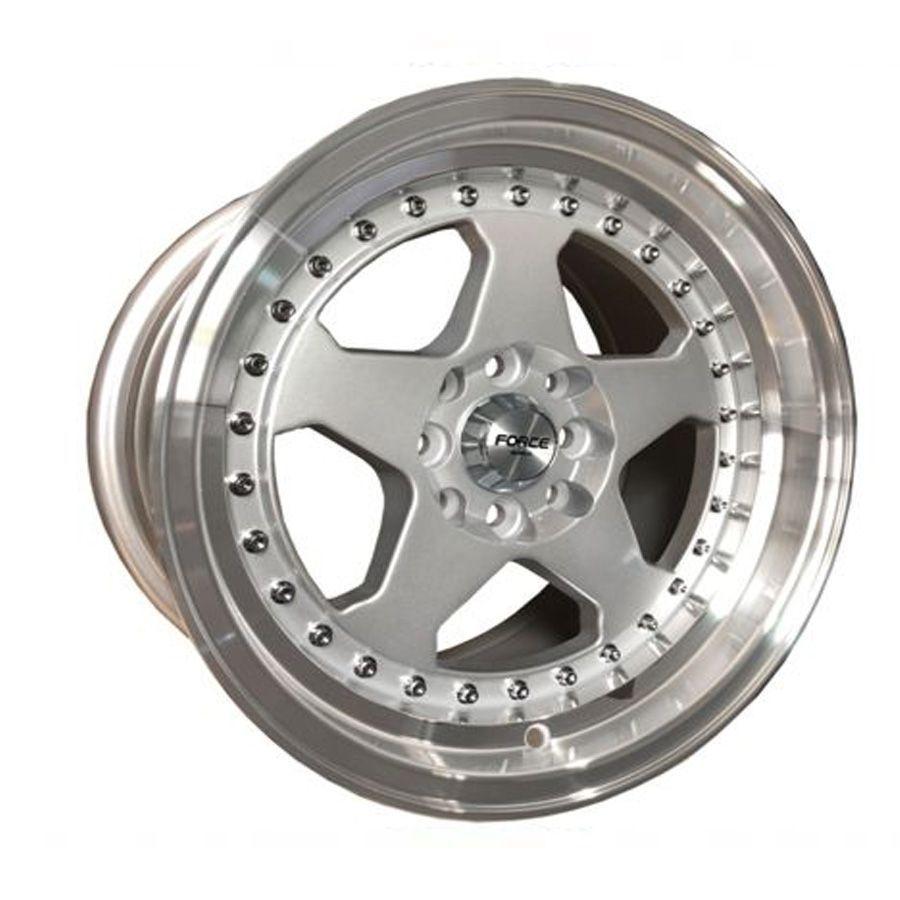 SET 4 LLANTA 15X8 4X100/4X108 ET20 BACO-0