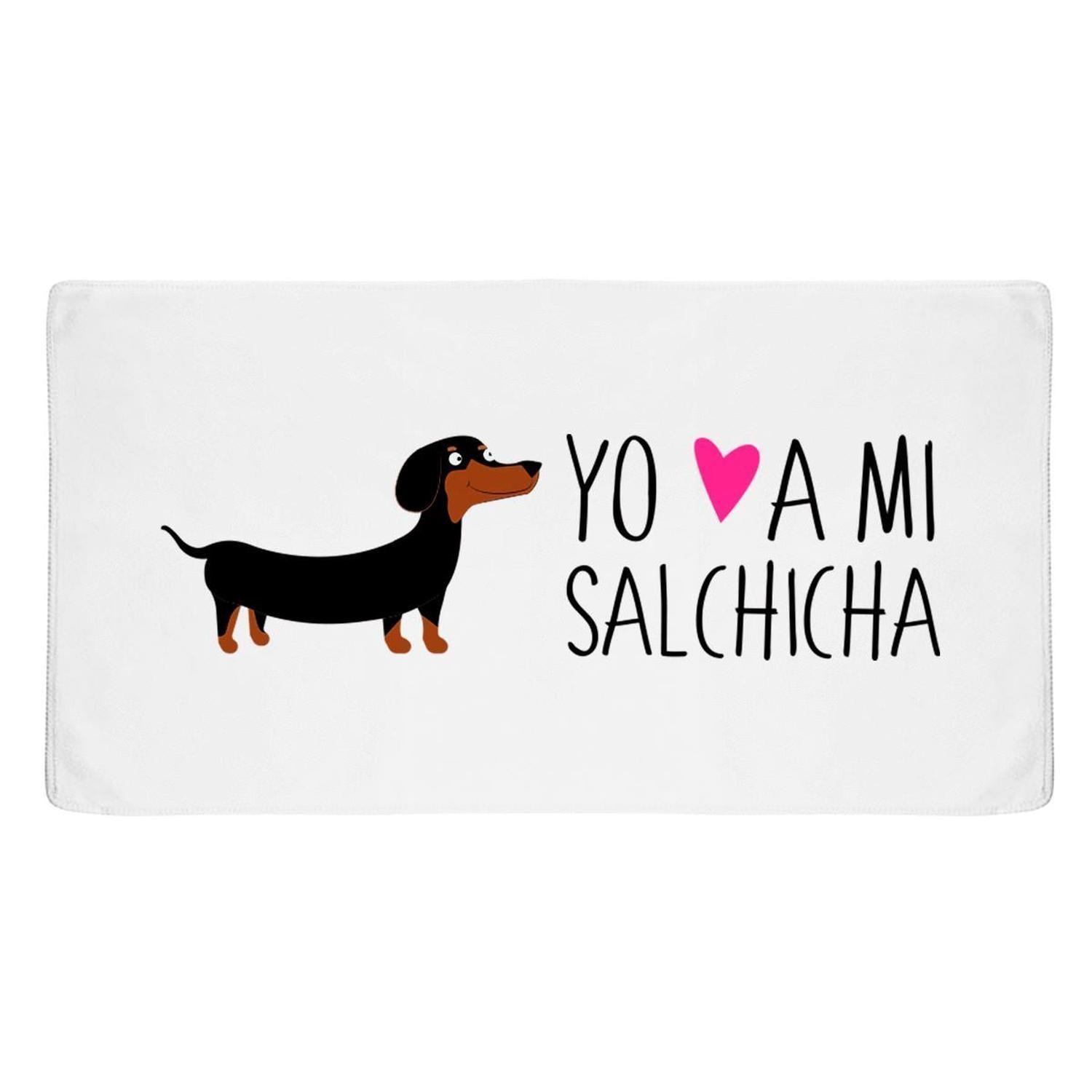 Toalla Deportiva de mano - Microfibra - Salchicha-0