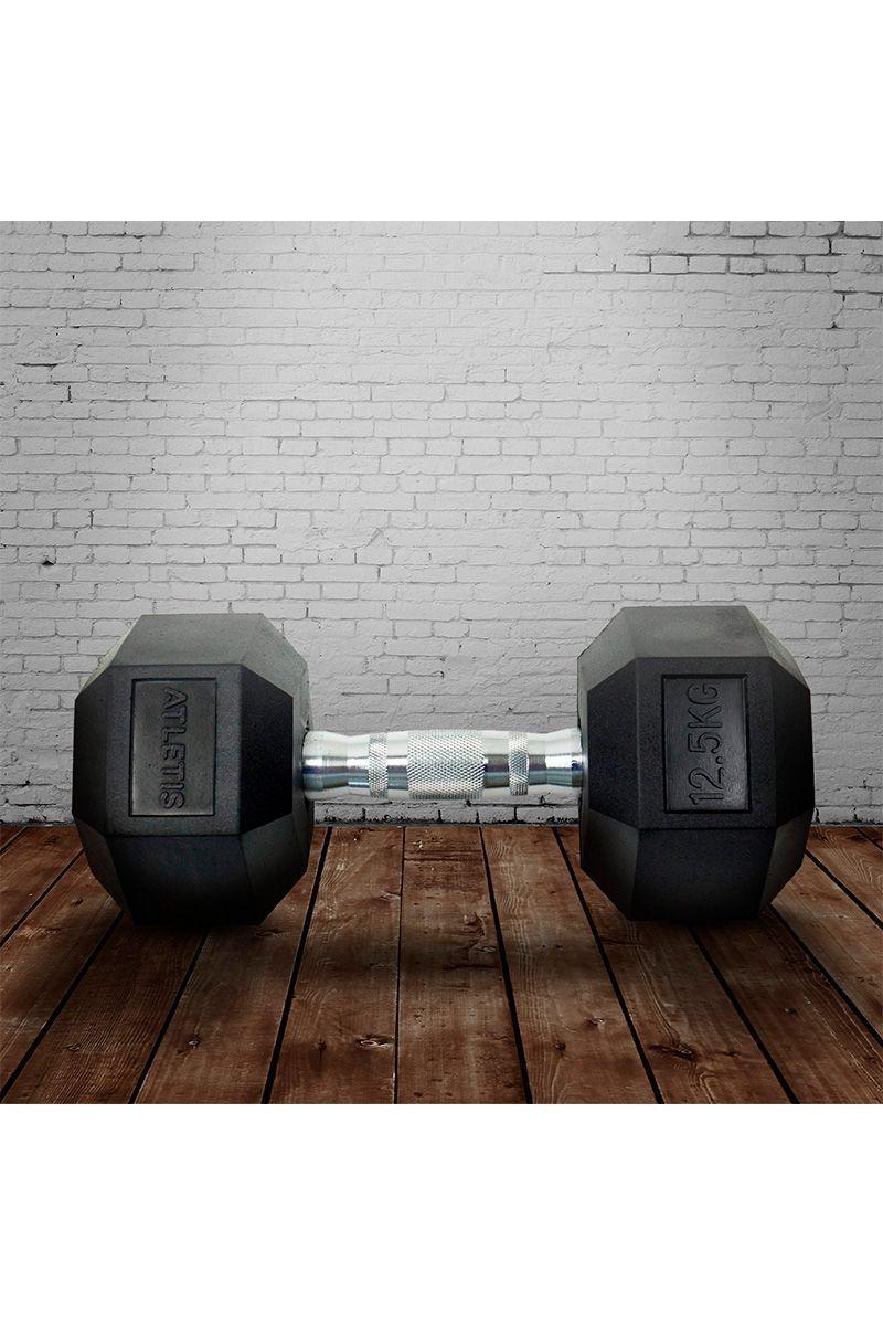 Mancuerna Hexagonal 12,5 Kg Negro-5