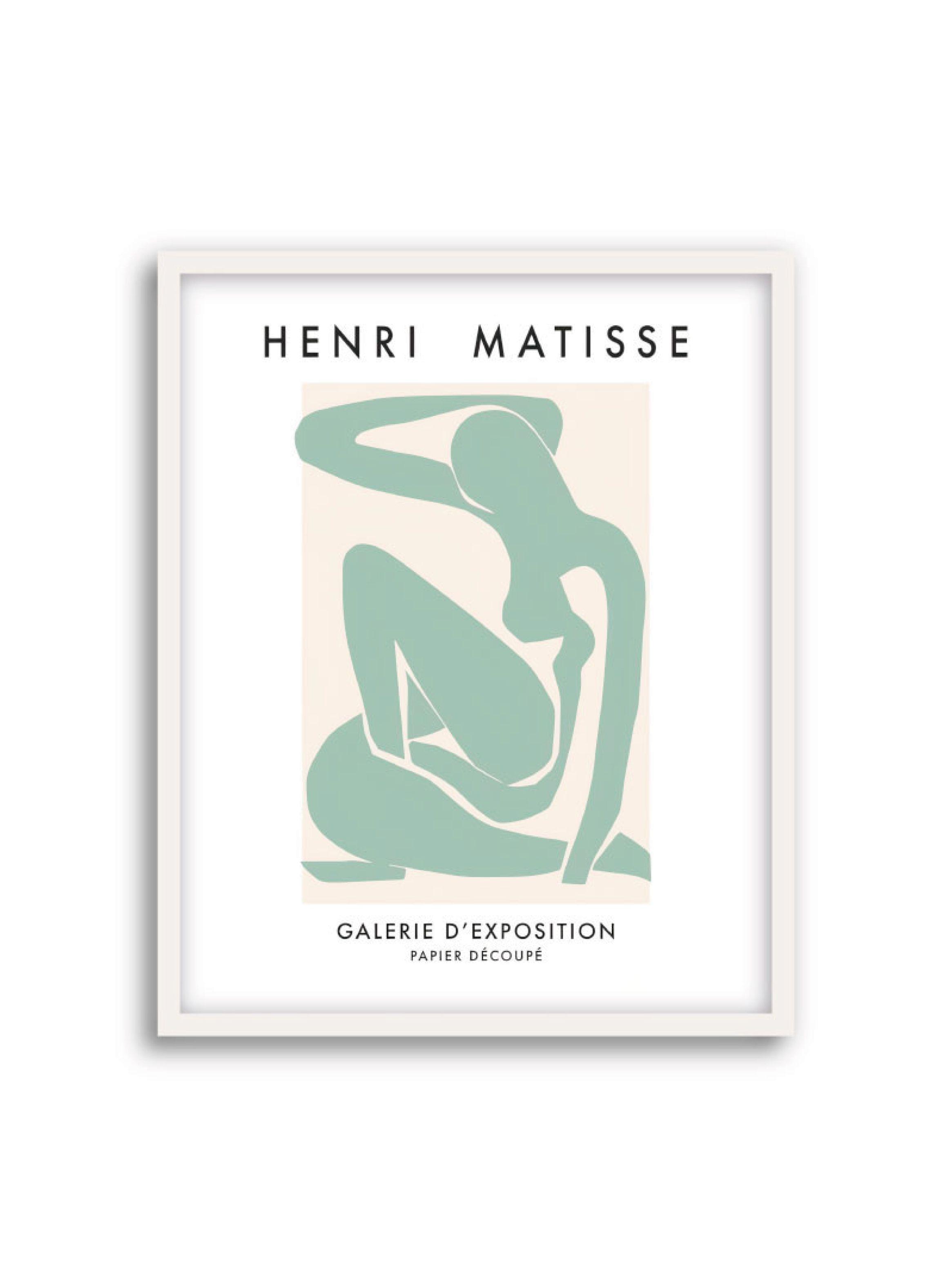 Cuadro 40x50 Matisse Deux Verte-0