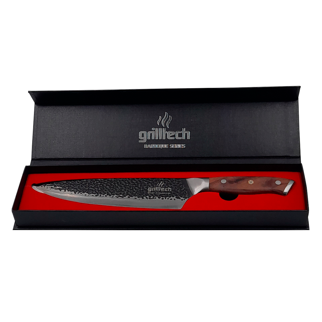 Cuchillo Amartillado 8"  Inox.-2