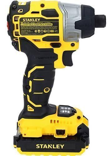 Atornillador Impacto 20v S/carbones. Stanley-1
