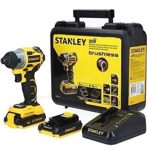 Atornillador Impacto 20v S/carbones. Stanley-0