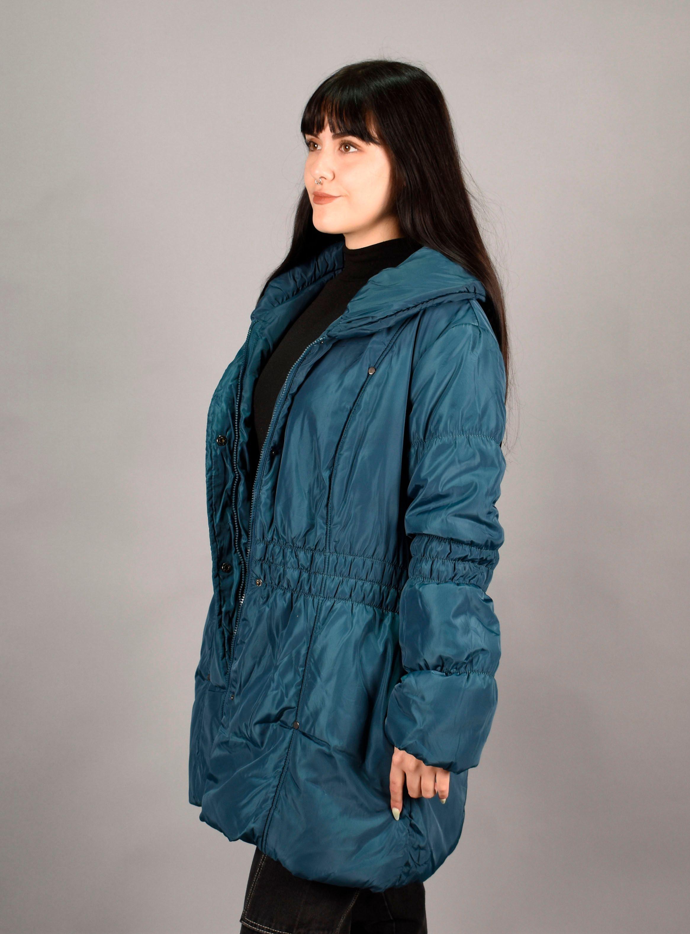 Abrigo Mujer Poliéster Turquesa M-1