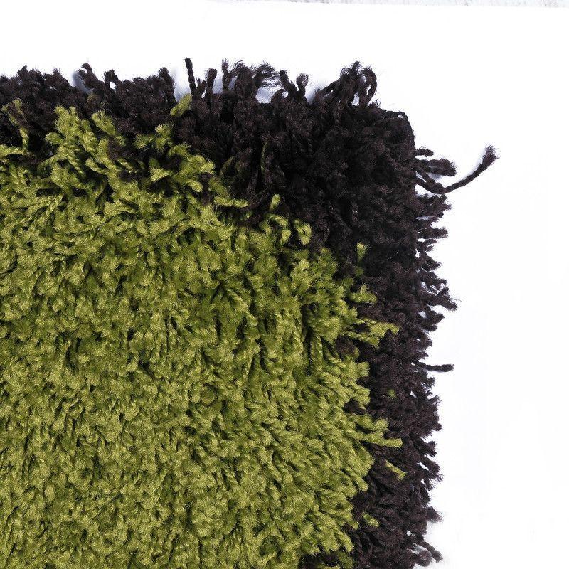 Alfombra Shaggy Roma 133x180 Piedras Verde-2