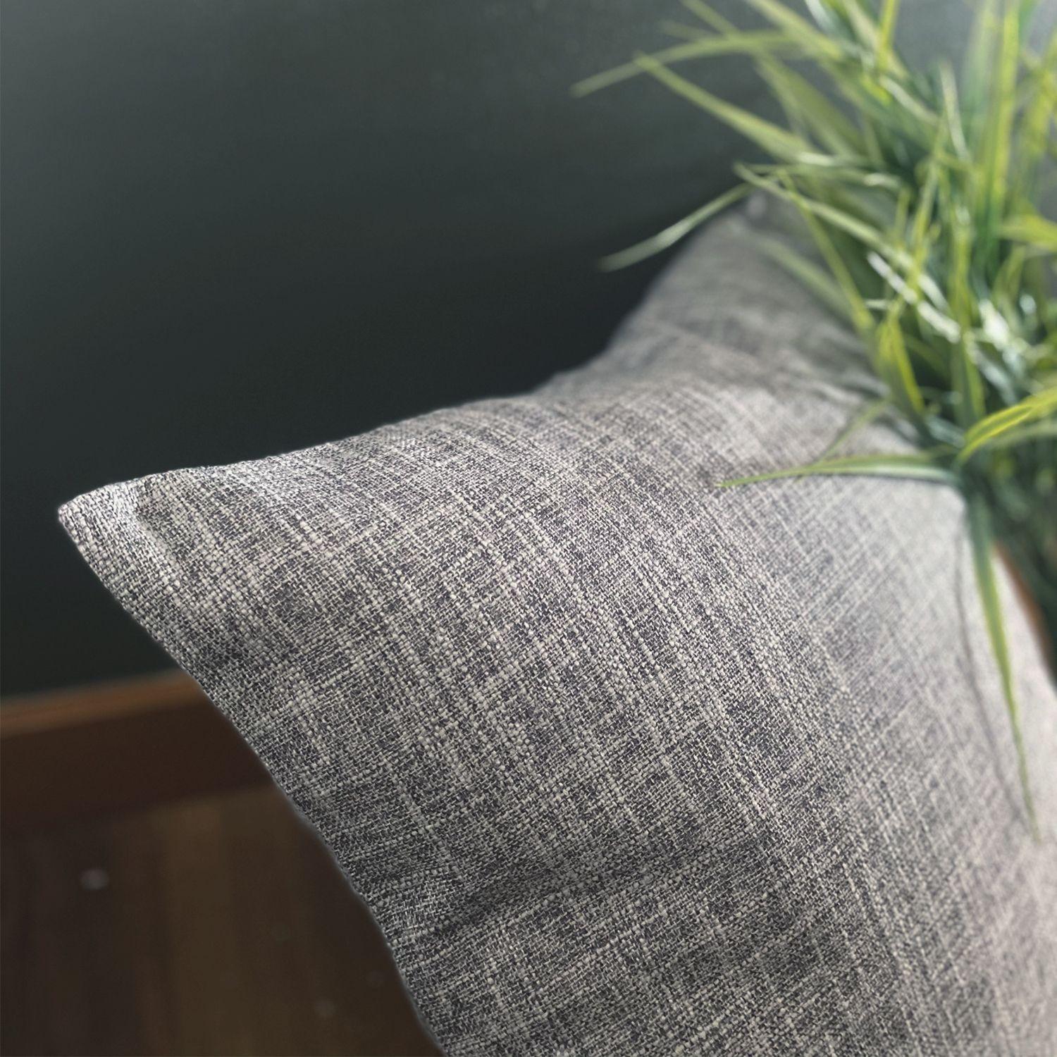 Cojín Lino Gris-1