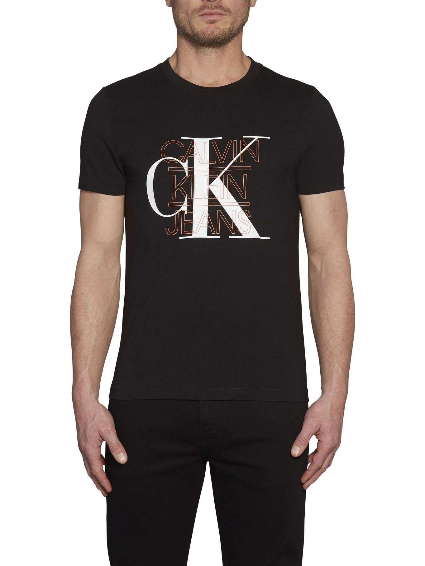 Polera Ck Graphic Negro Calvin Klein-3