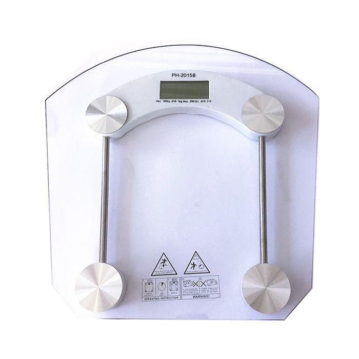 Pesa Digital - Vidrio templado - Baño-0