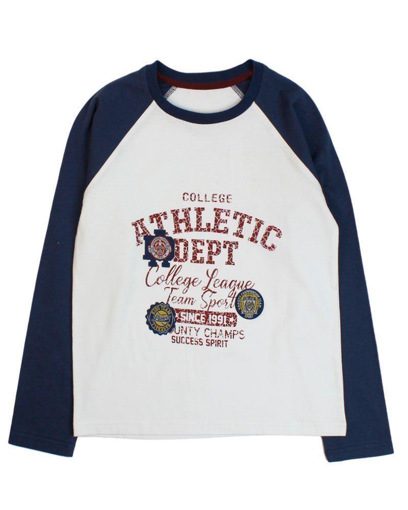 Polera Jr Niño M/ Raglan Retro Vibes Ficcus-0
