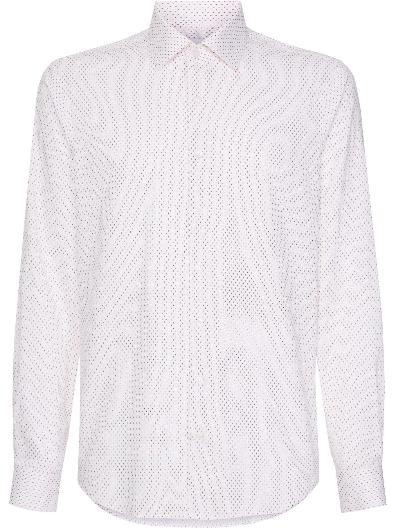 Camisa Printed Blanco Calvin Klein-0