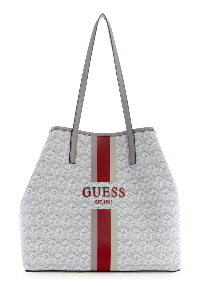 Cartera Vikky Large Tote Stl Blanco Guess-1