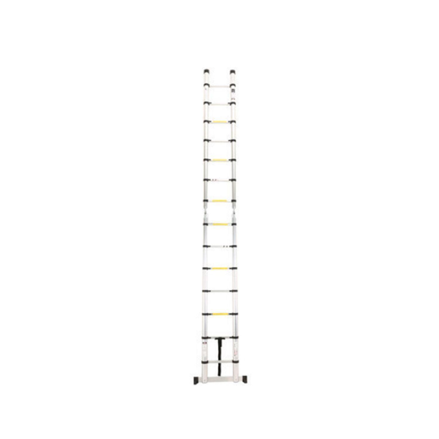 Escalera Telescopica aluminio multiuso 3,8m-0