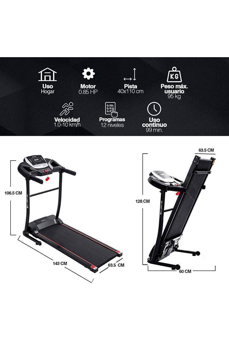 Pack Trotadora T700 + Plataforma Vibratoria Pro Pantalla Celeste-1