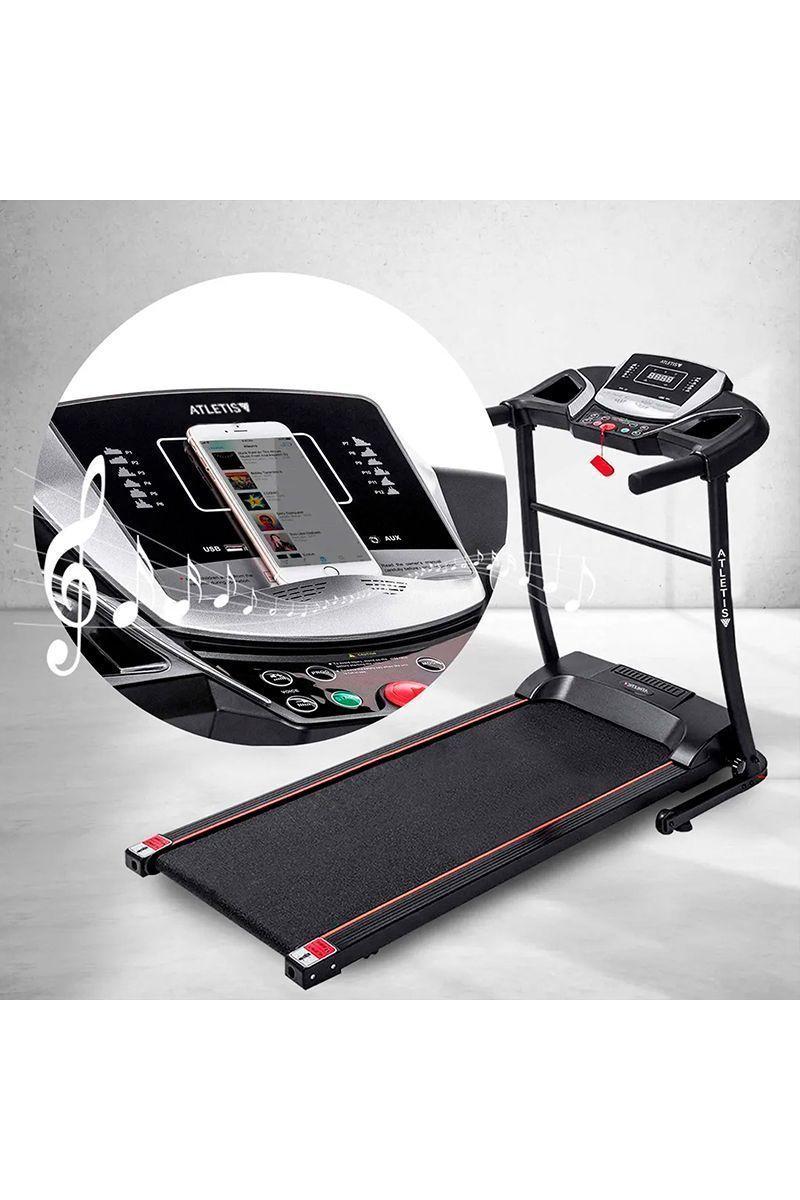 Pack Trotadora T700 + Plataforma Vibratoria Pro Pantalla Celeste-5