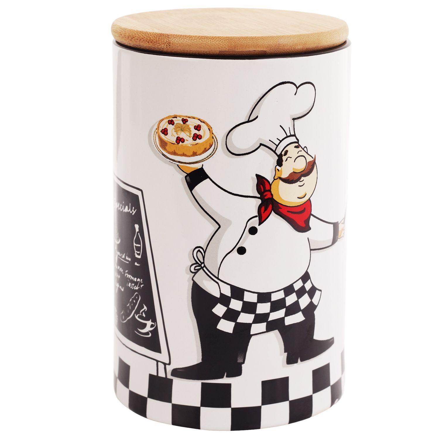 Envase Decorativo Con Tapa Napoli Grande-0