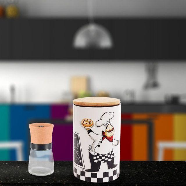 Envase Decorativo Con Tapa Napoli Grande-2