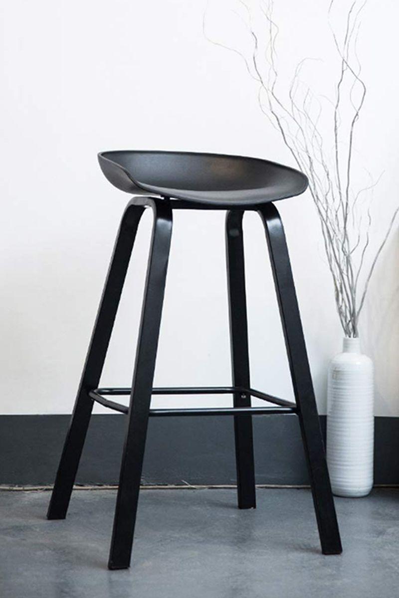 Pack 2 Pisos Bar Taburete Estilo Nórdico-1