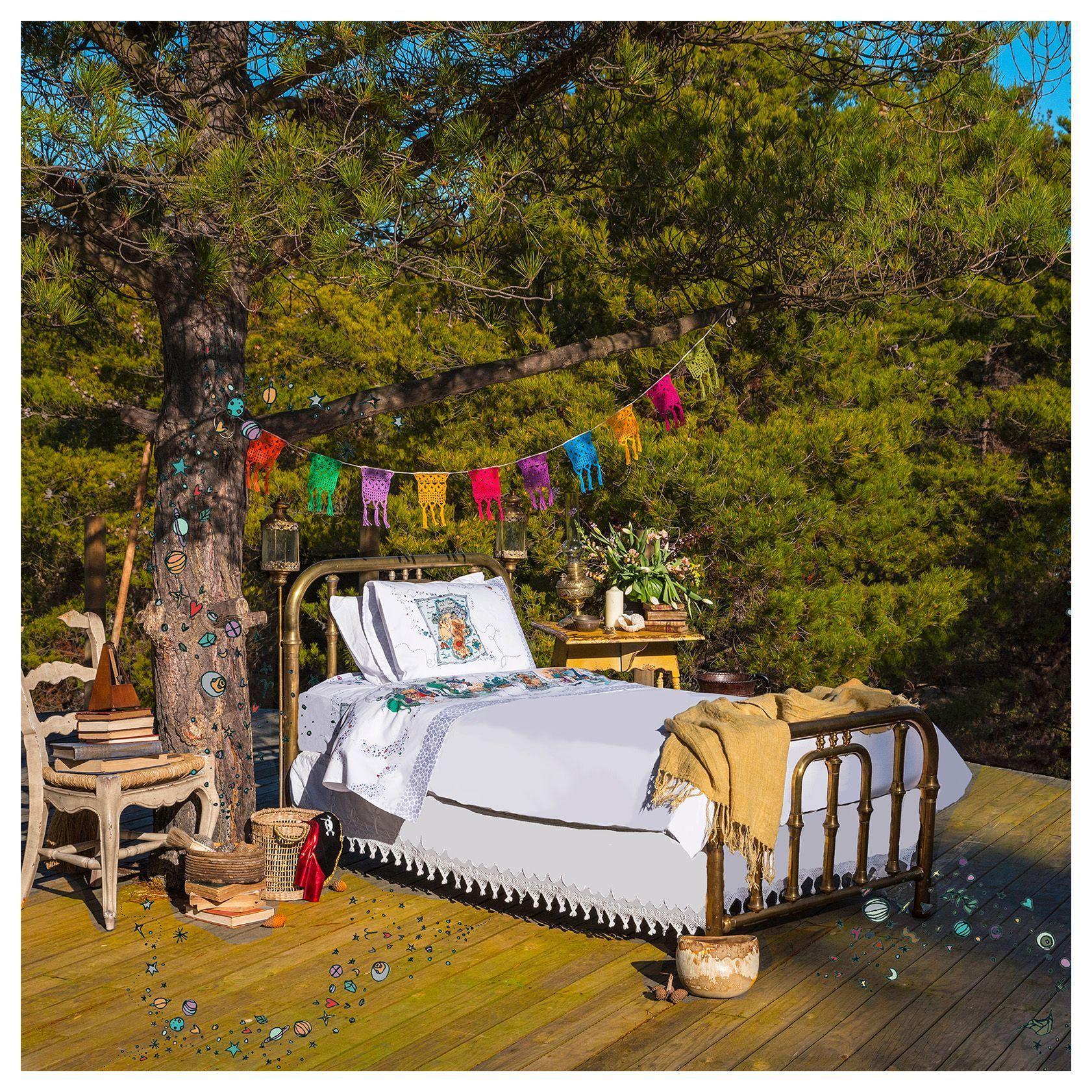 Sábana El secreto de Secretos - plaza y media - Cherry Blossom -5