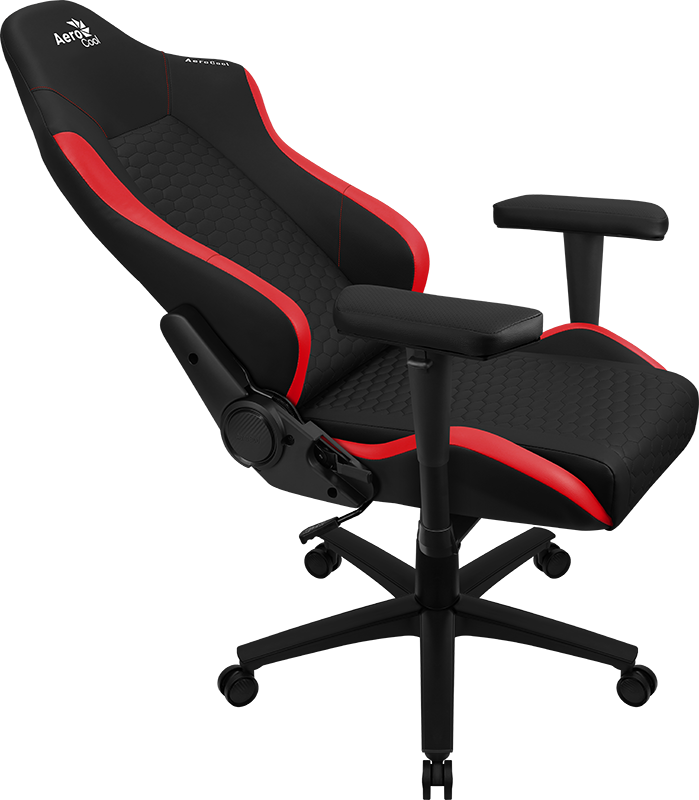 Silla Gamer Pro Aerocool Crown Black/Red-4