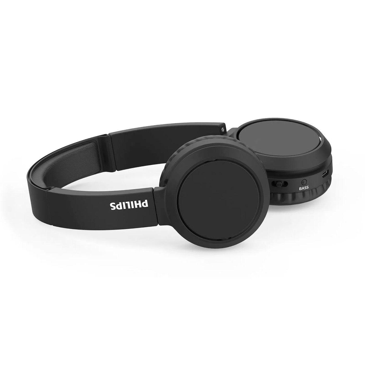 Audífonos Inalámbricos Philips Over Ear Recargable Negro-1
