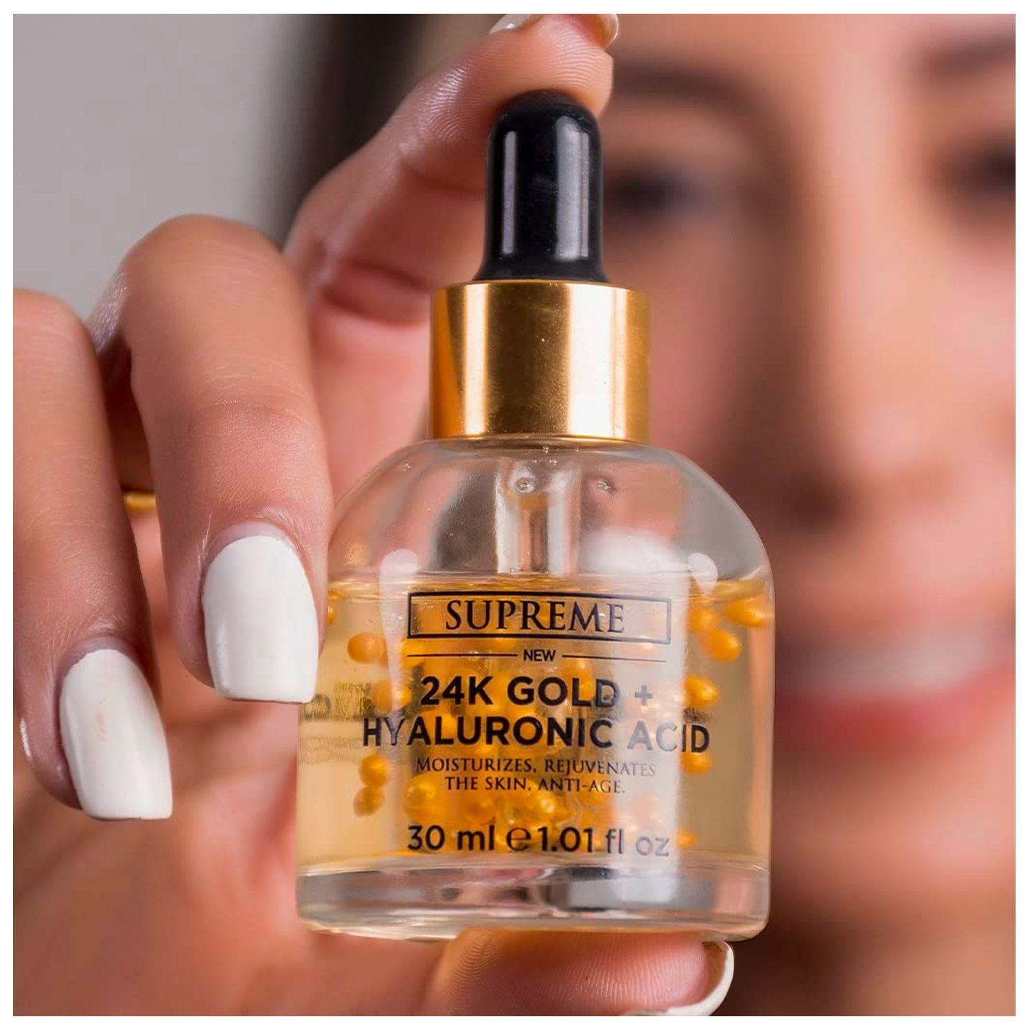 Serum Supreme 24K Gold + Ácido Hialurónico Republic Cosmetics-3