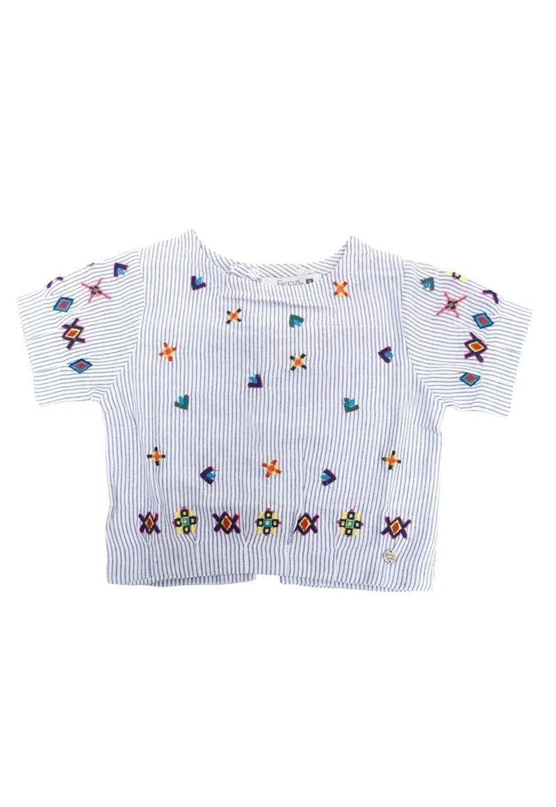 Blusa Kids Natural Niña Ficcus-0