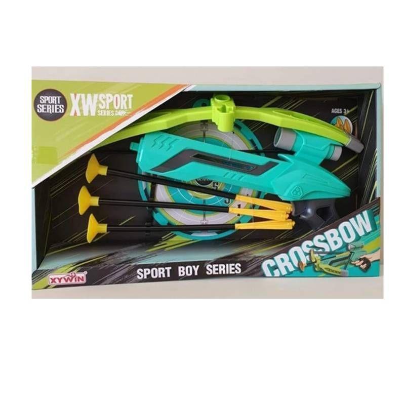 Set Arco Y Flecha Juguete Para Niños Con Mira-0
