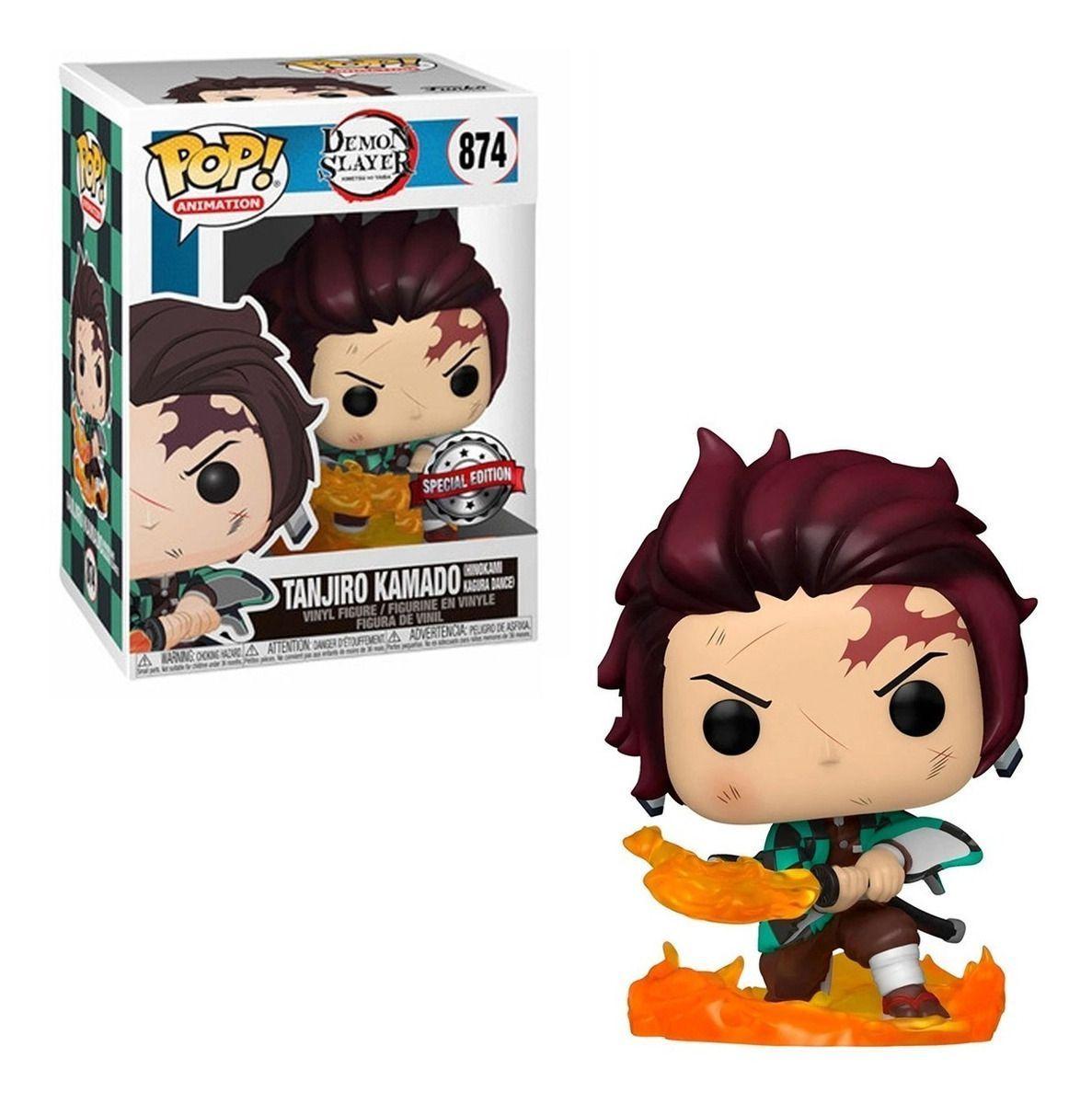 Funko Pop Demon Slayer Tanjiro Latam Exclusive 876-3