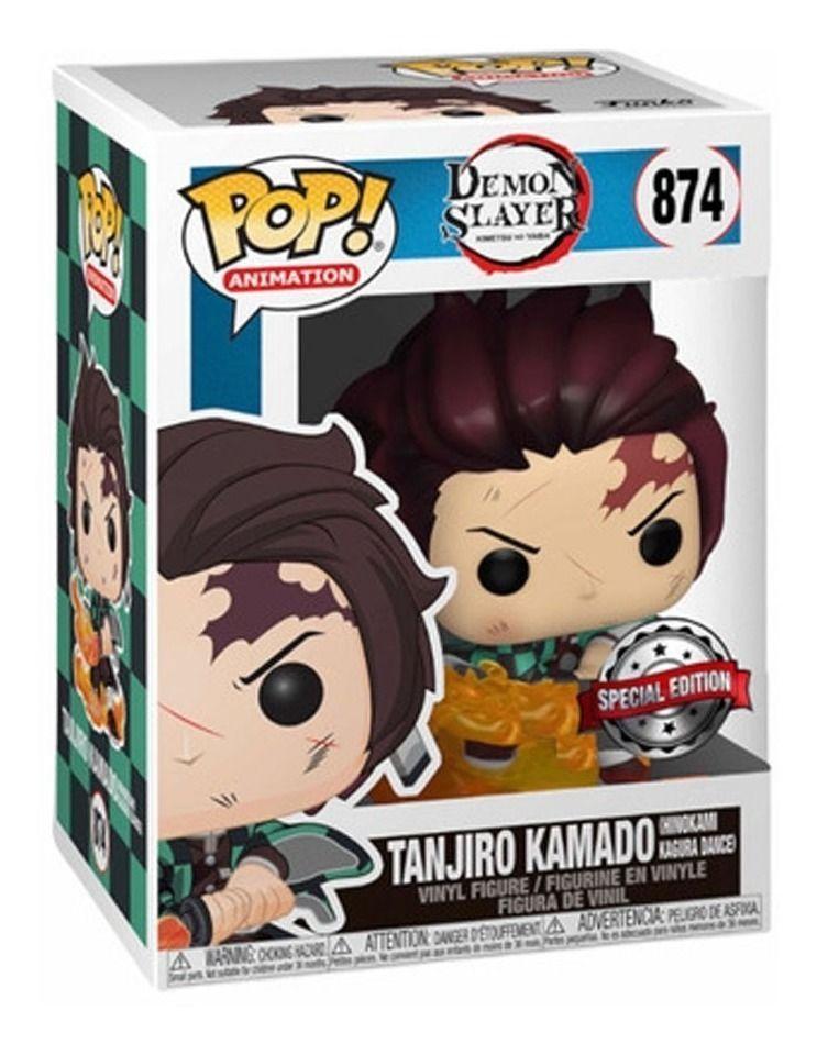Funko Pop Demon Slayer Tanjiro Latam Exclusive 876-1